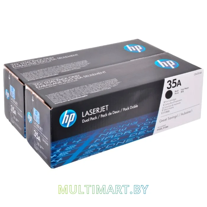 Набор картриджей HP 35A (CB435AD)